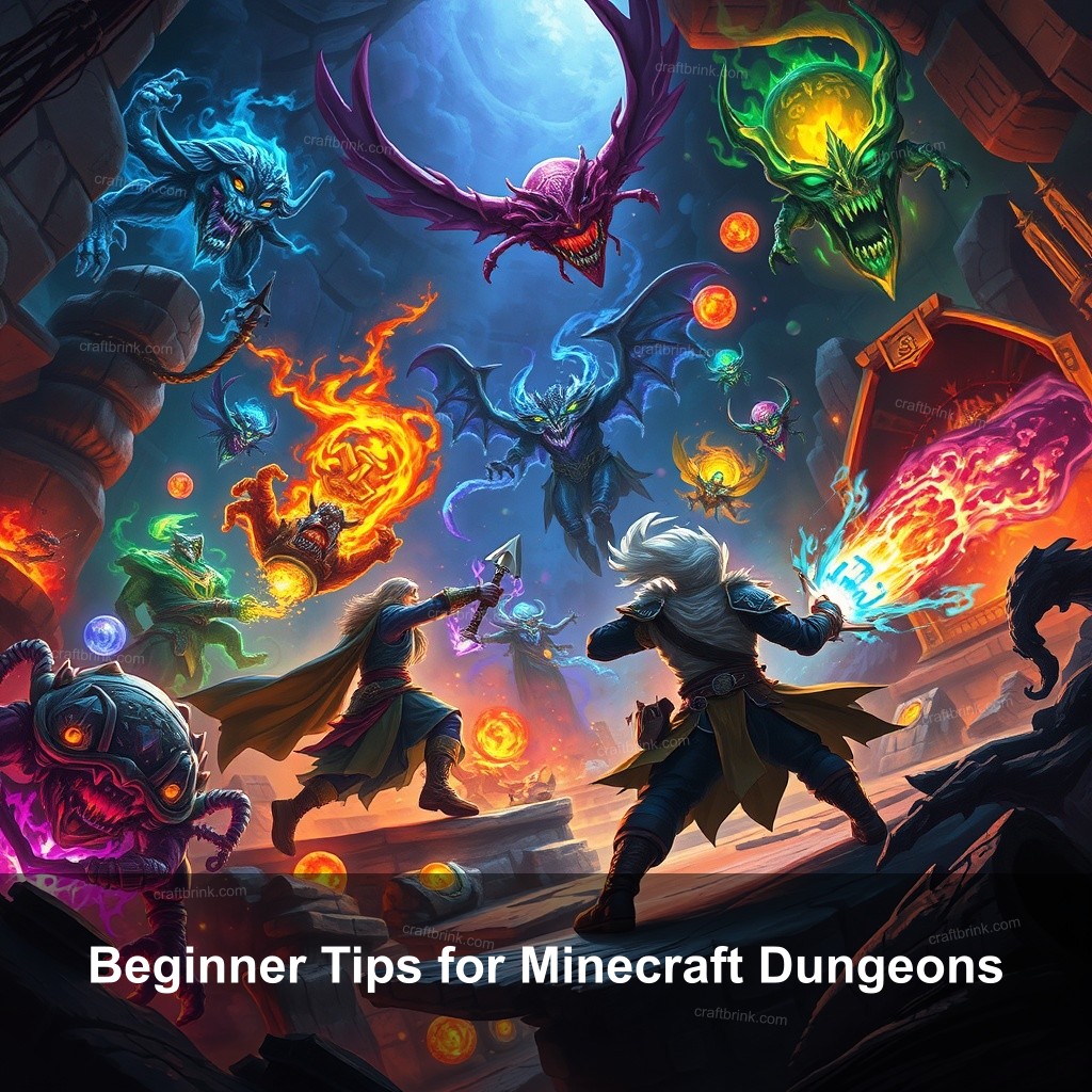 Beginner Tips for Minecraft Dungeons