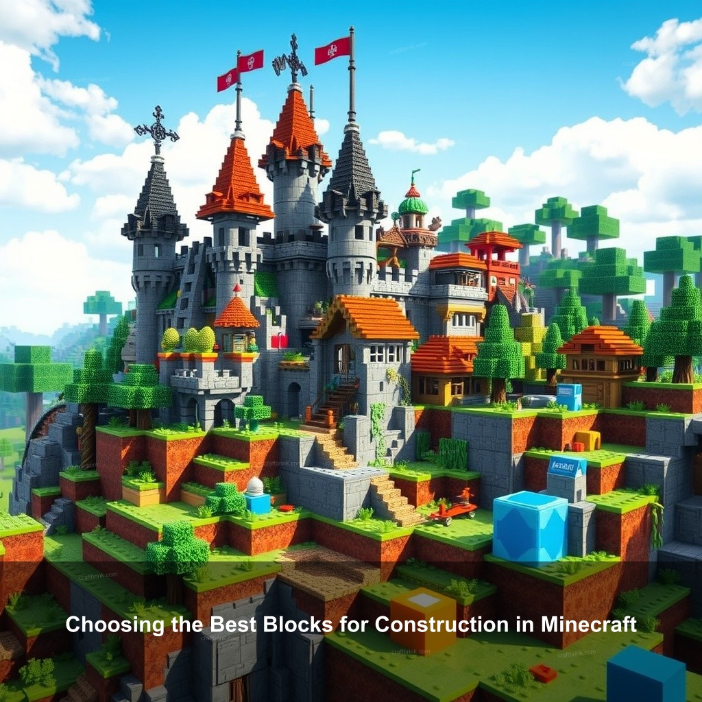 Choosing the Best Blocks for Construction in Minecraft