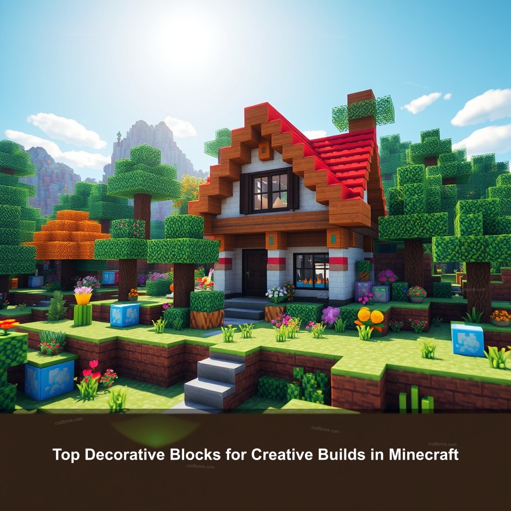 Top Decorative Blocks for Creative Builds in Minecraft