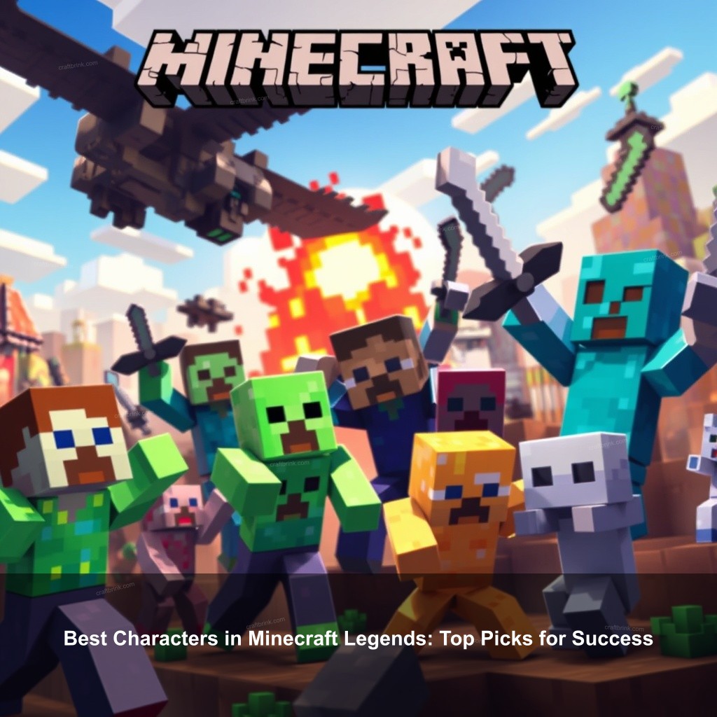 Best Characters in Minecraft Legends: Top Picks for Success