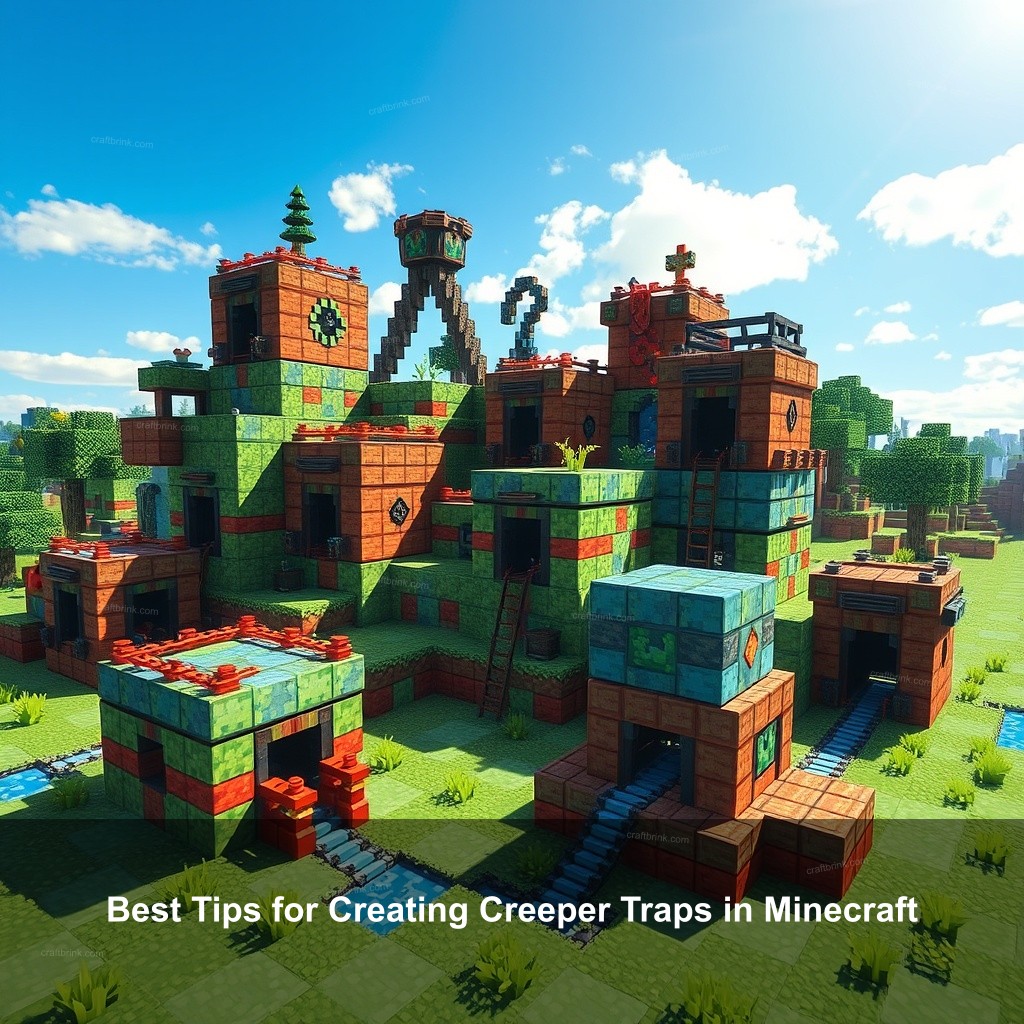 Best Tips for Creating Creeper Traps in Minecraft