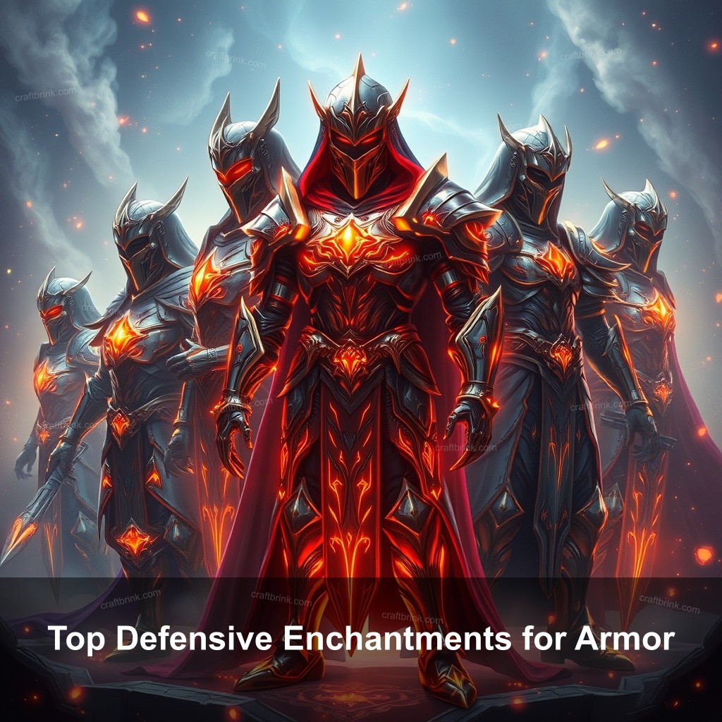 Top Defensive Enchantments for Armor