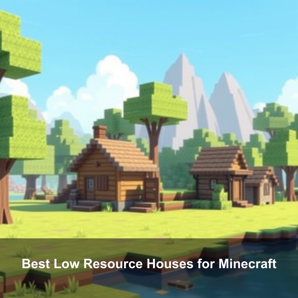 Best Low Resource Houses for Minecraft