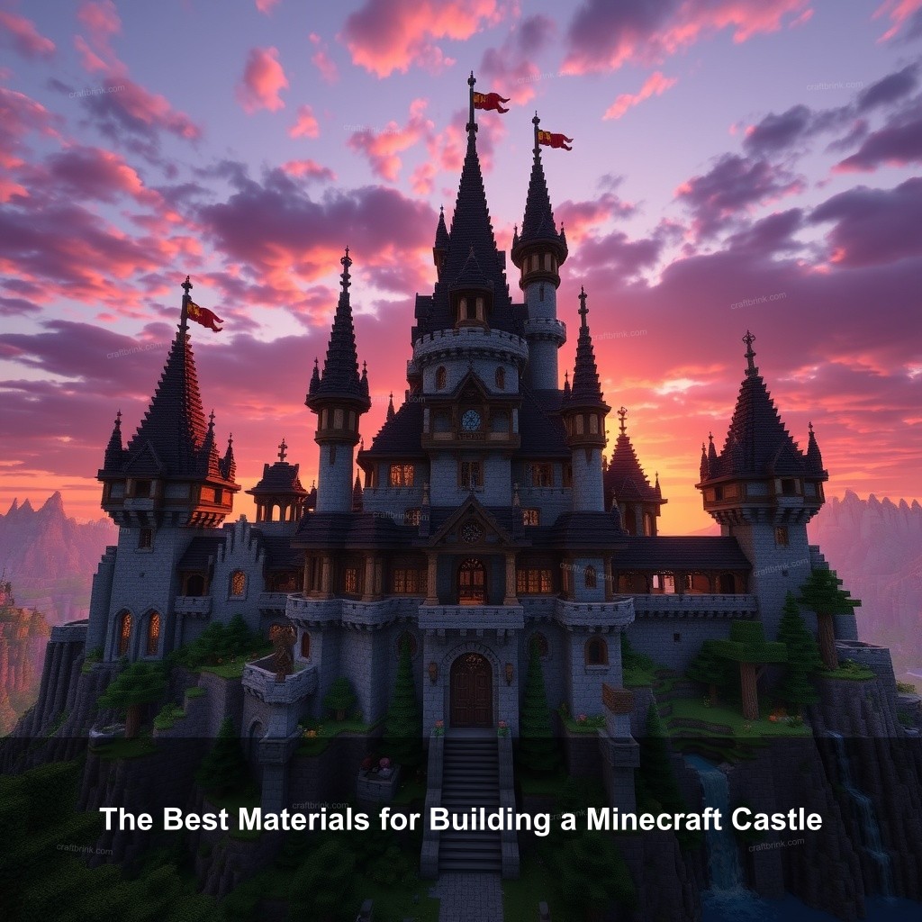 The Best Materials for Building a Minecraft Castle