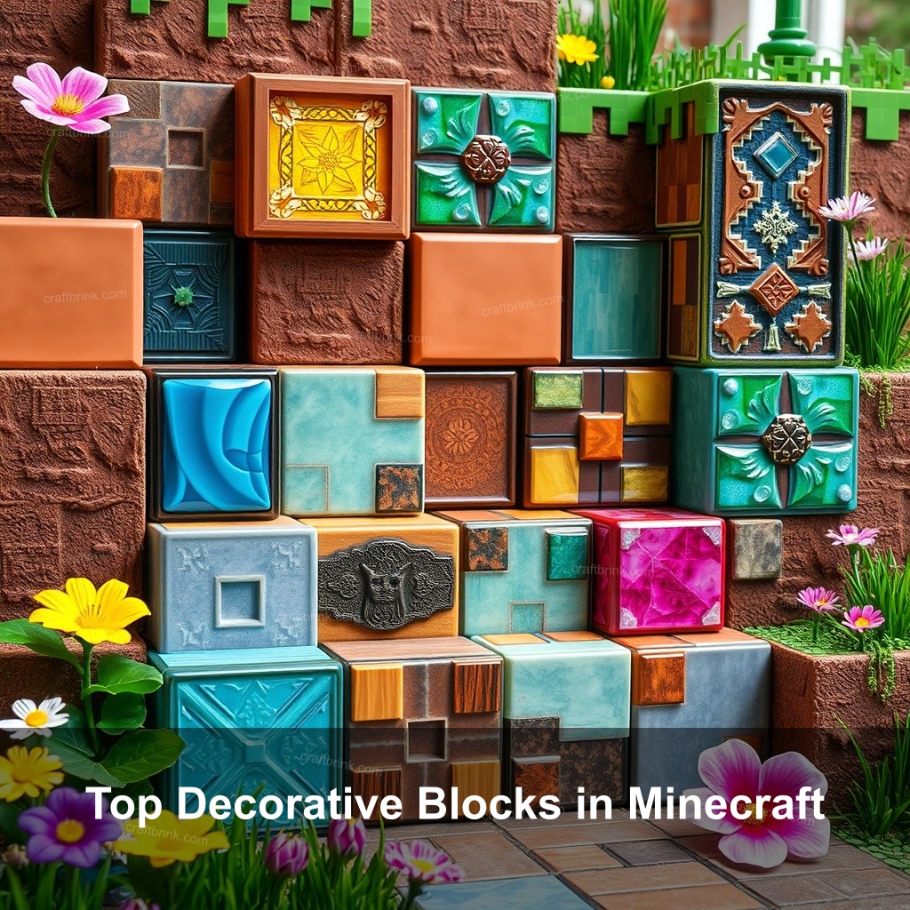 Top Decorative Blocks in Minecraft