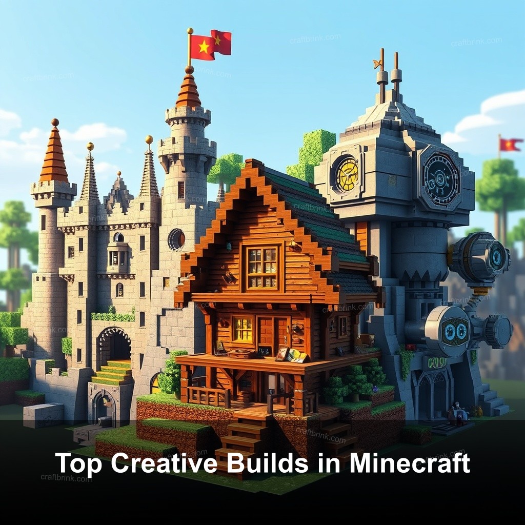 Top Creative Builds in Minecraft