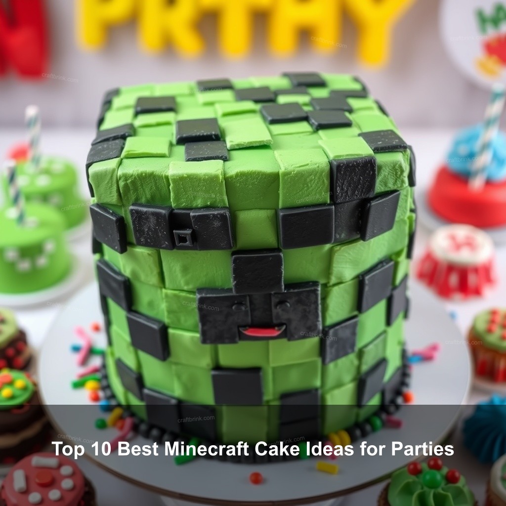 Top 10 Best Minecraft Cake Ideas for Parties