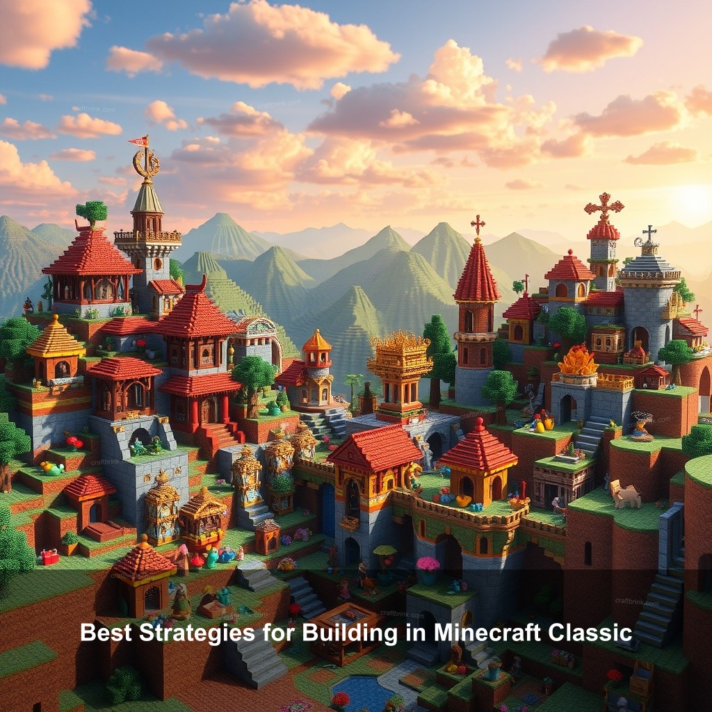 Best Strategies for Building in Minecraft Classic