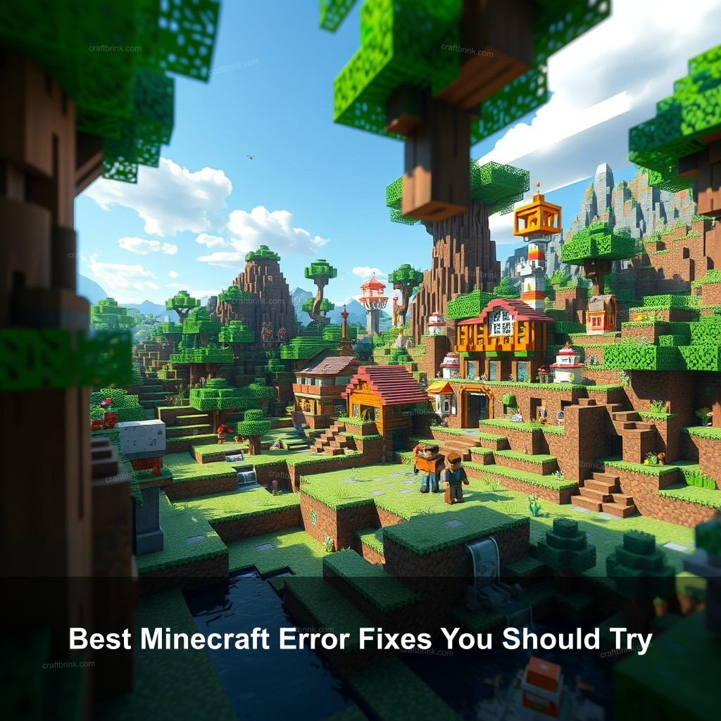 Best Minecraft Error Fixes You Should Try