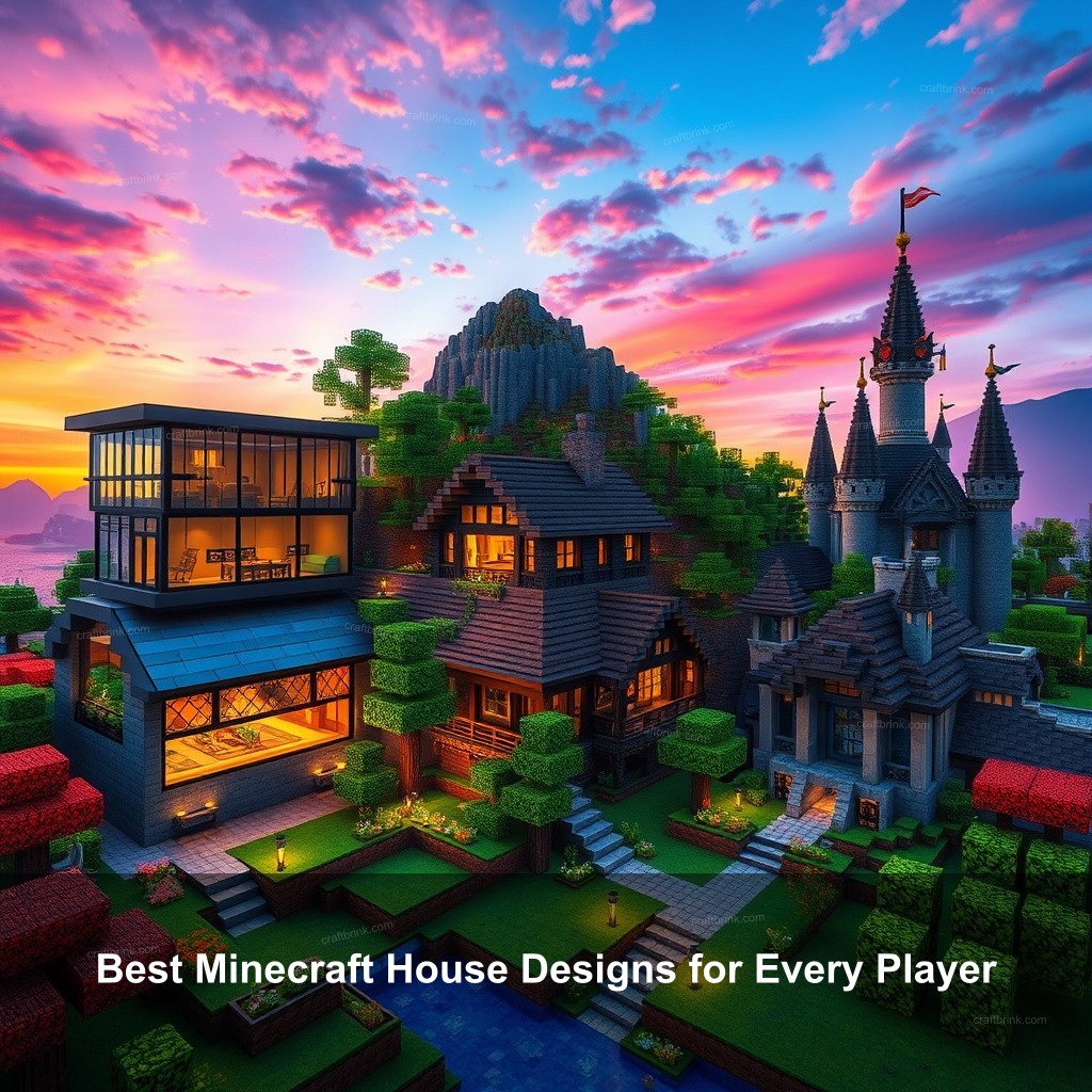 Best Minecraft House Designs for Every Player