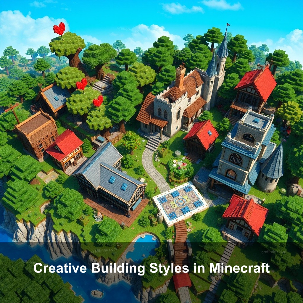 Creative Building Styles in Minecraft