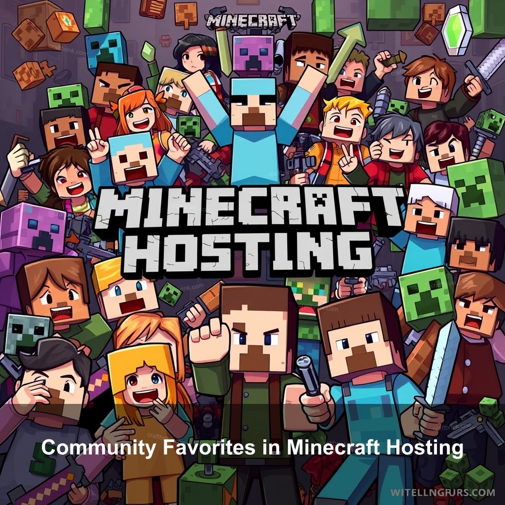 Community Favorites in Minecraft Hosting