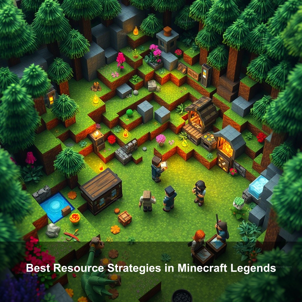 Best Resource Strategies in Minecraft Legends