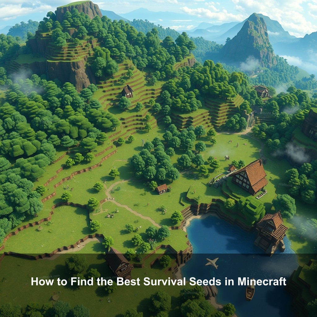 How to Find the Best Survival Seeds in Minecraft