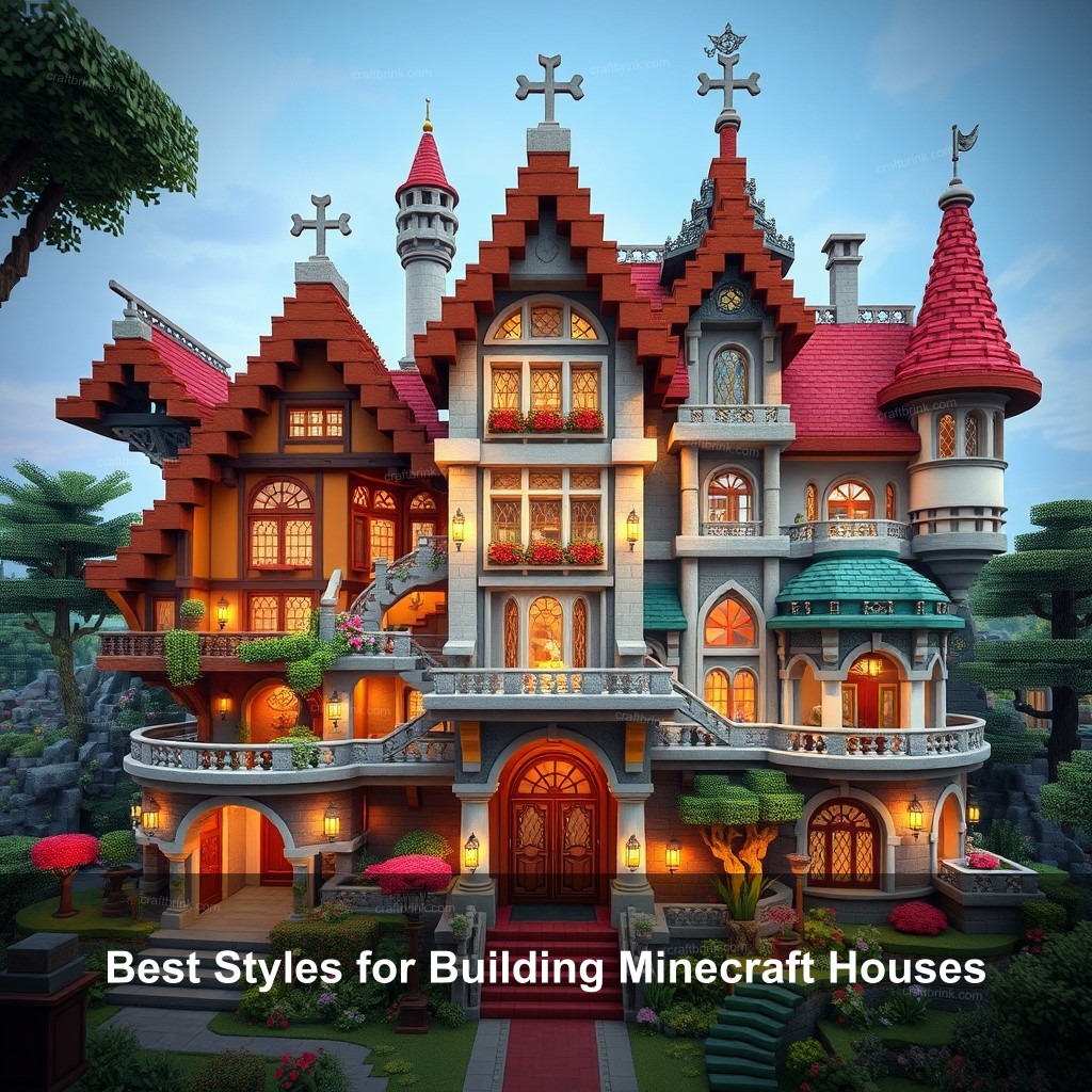 Best Styles for Building Minecraft Houses