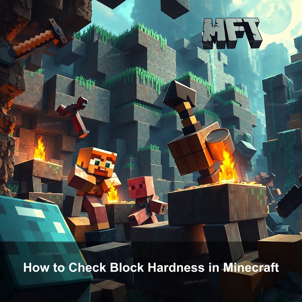 How to Check Block Hardness in Minecraft