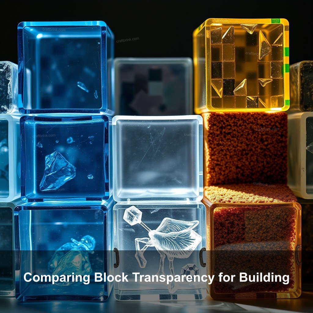 Comparing Block Transparency for Building