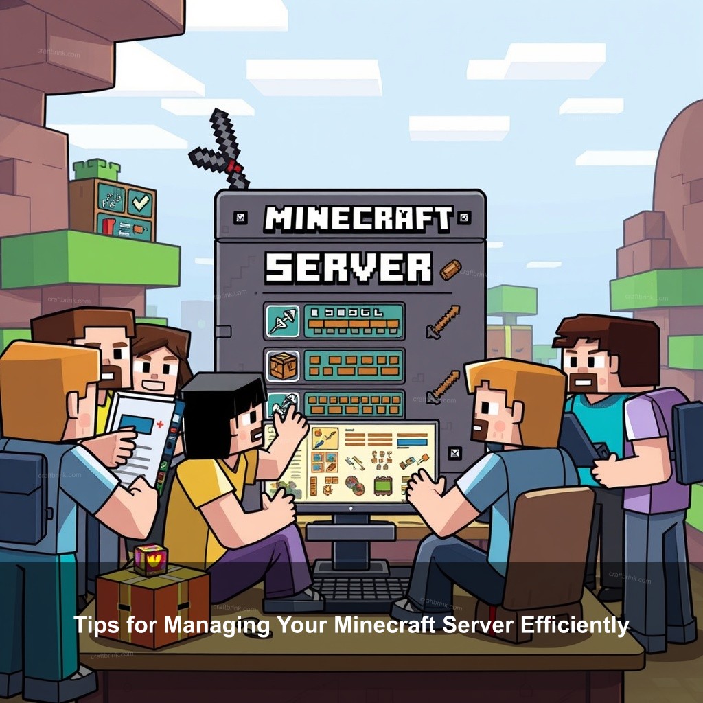 Tips for Managing Your Minecraft Server Efficiently