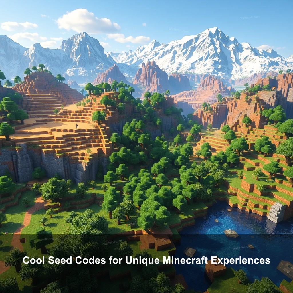 Cool Seed Codes for Unique Minecraft Experiences