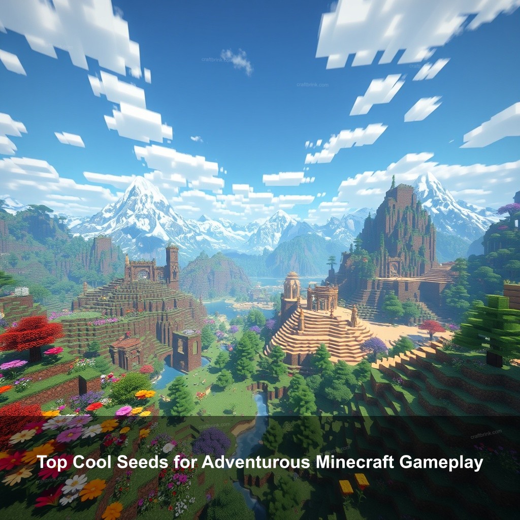 Top Cool Seeds for Adventurous Minecraft Gameplay