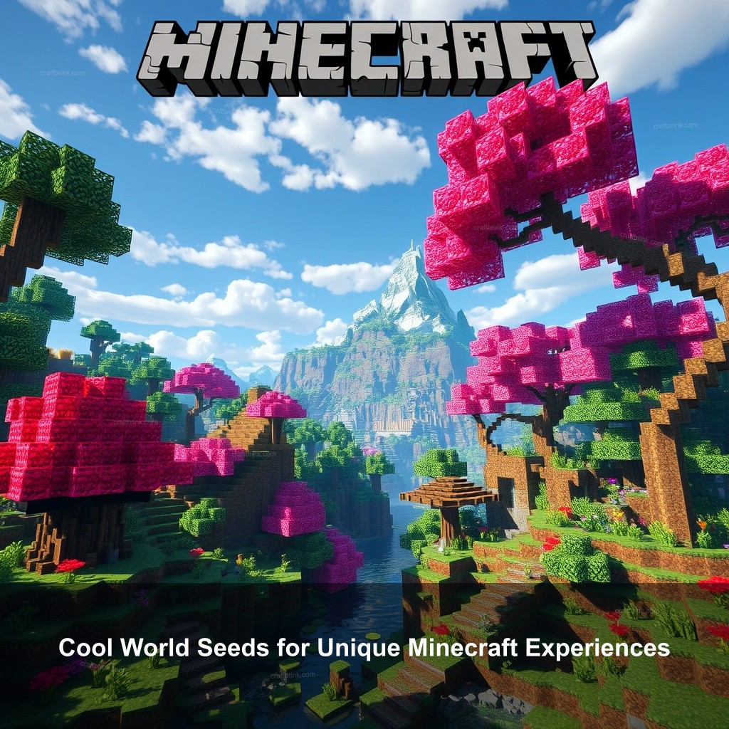 Cool World Seeds for Unique Minecraft Experiences