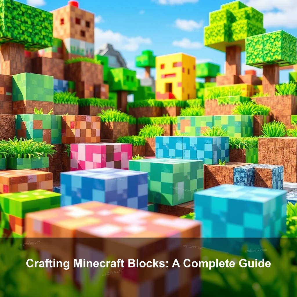 Crafting Minecraft Blocks: A Complete Guide