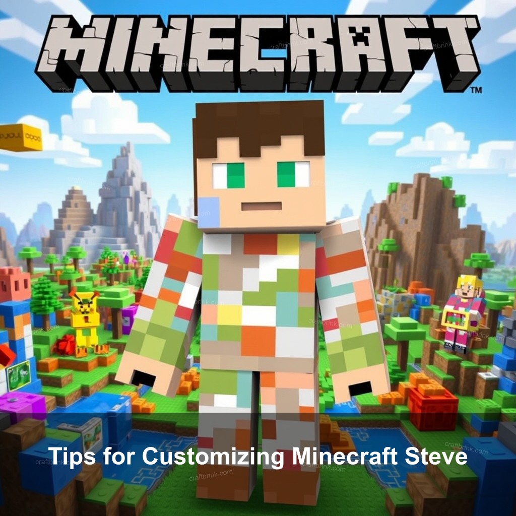 Tips for Customizing Minecraft Steve