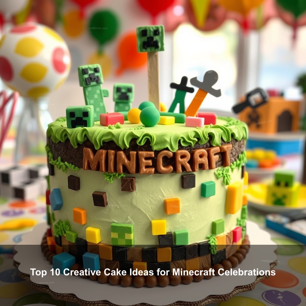 Top 10 Creative Cake Ideas for Minecraft Celebrations