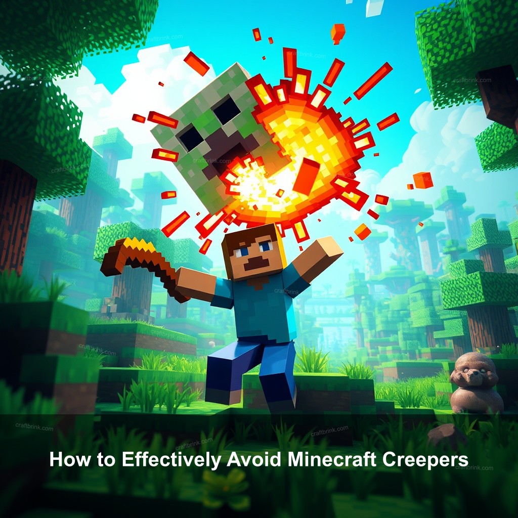 How to Effectively Avoid Minecraft Creepers