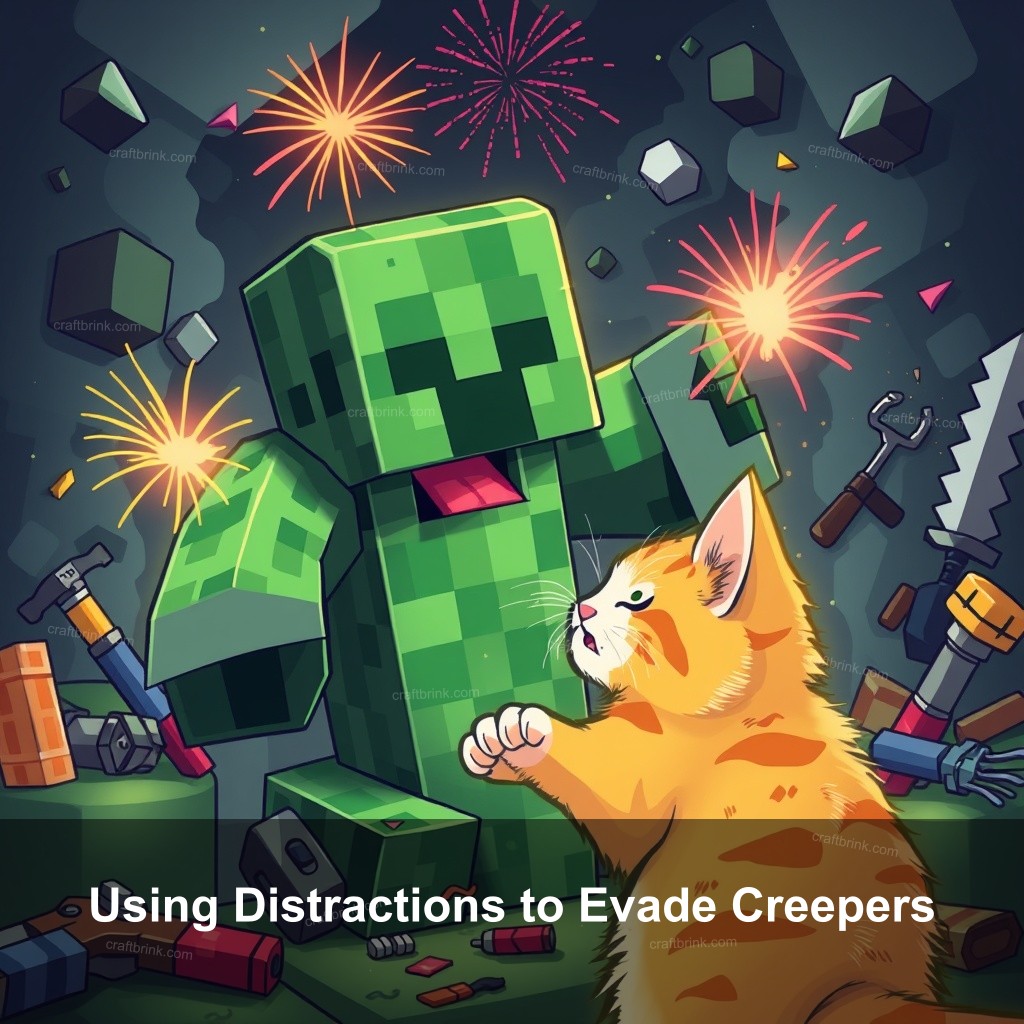 Using Distractions to Evade Creepers