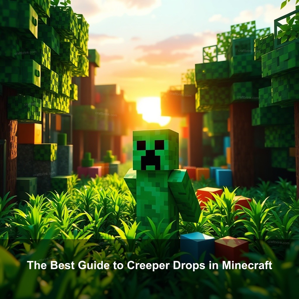 The Best Guide to Creeper Drops in Minecraft