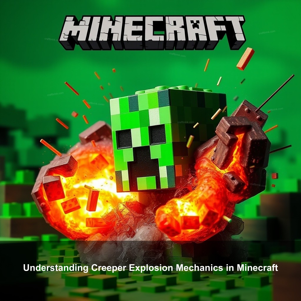 Understanding Creeper Explosion Mechanics in Minecraft