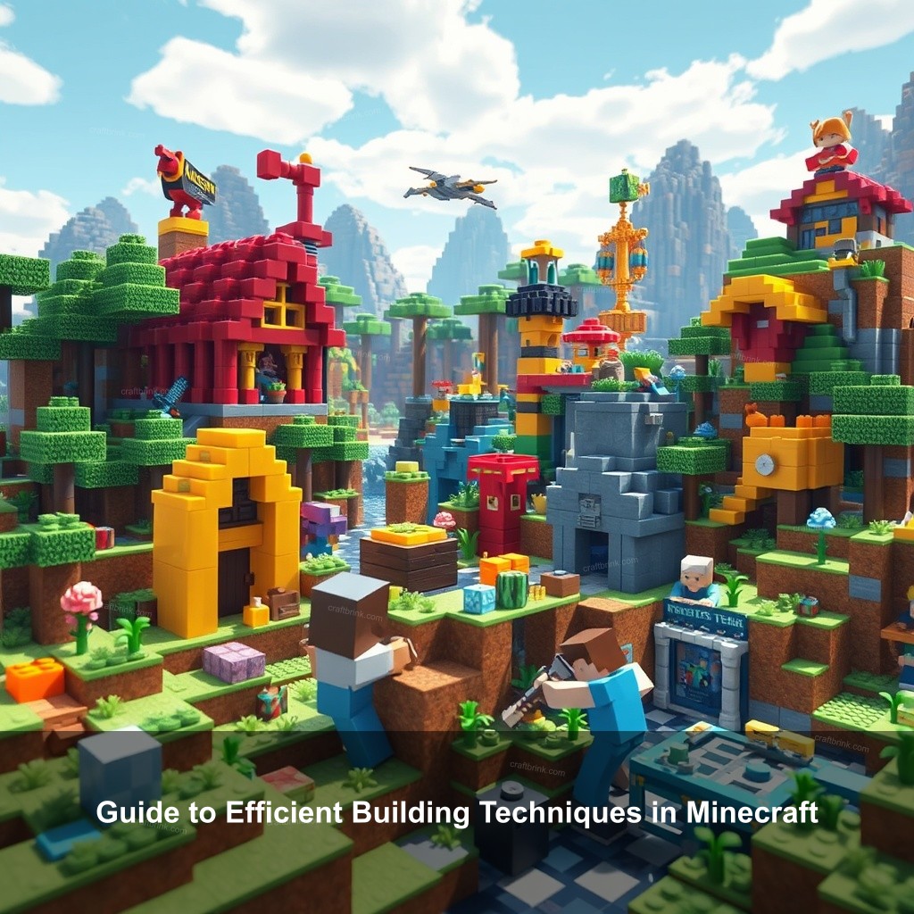 Guide to Efficient Building Techniques in Minecraft