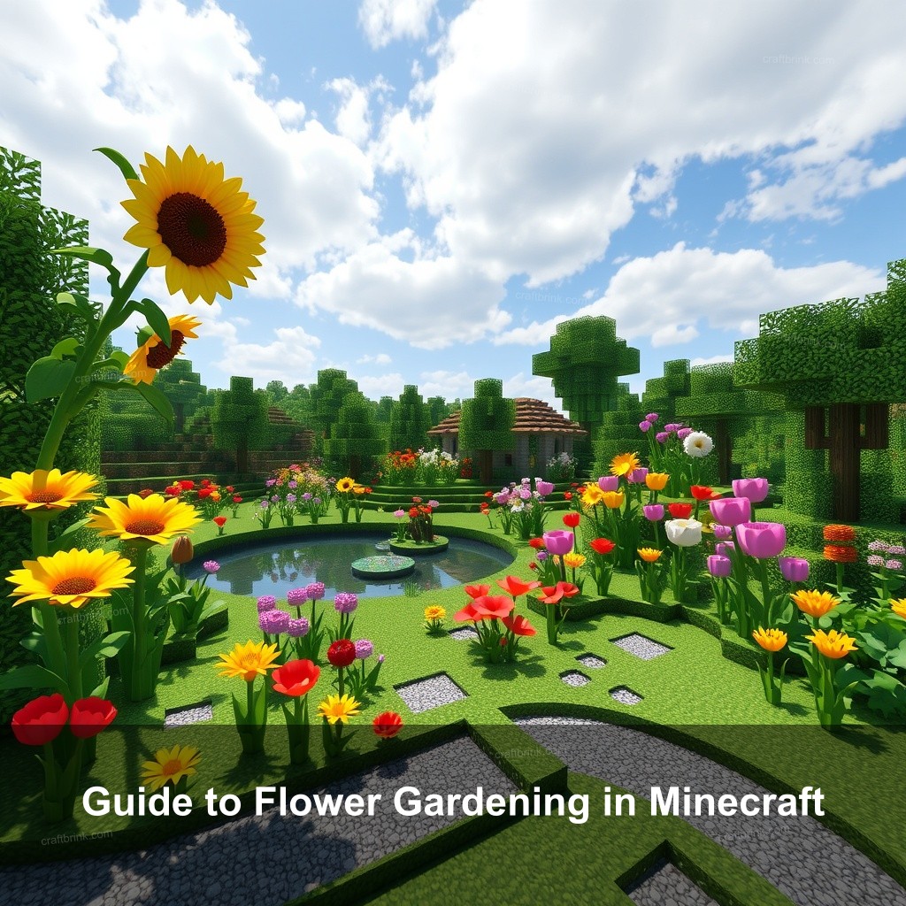 Guide to Flower Gardening in Minecraft