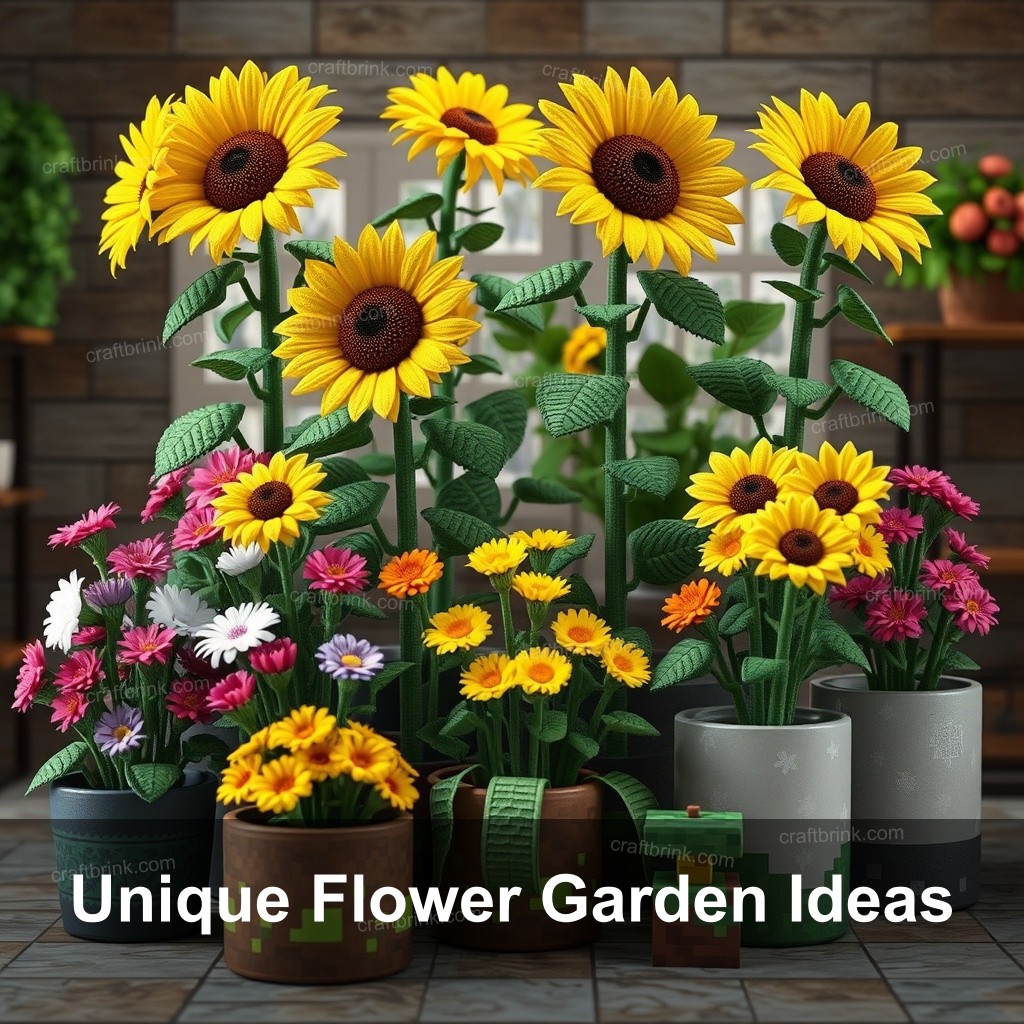 Unique Flower Garden Ideas