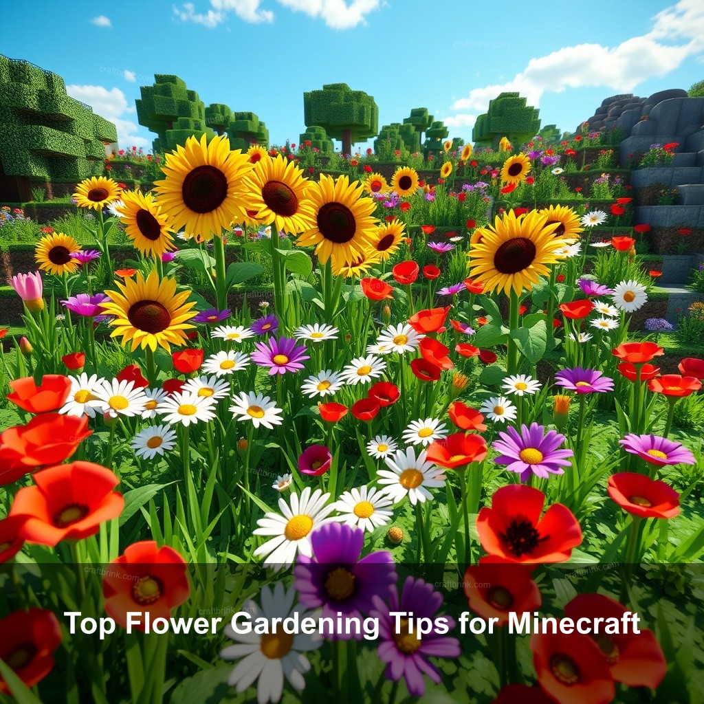 Top Flower Gardening Tips for Minecraft