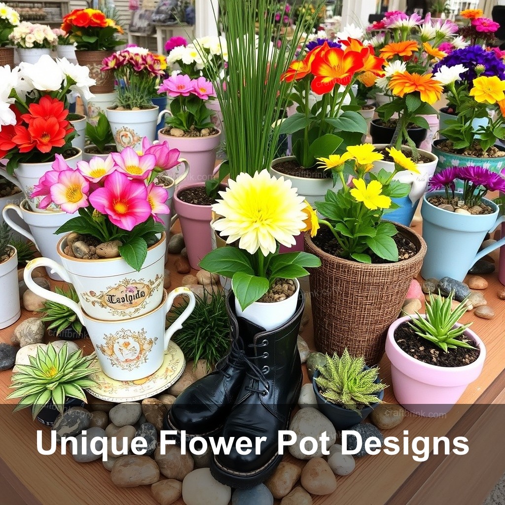 Unique Flower Pot Designs