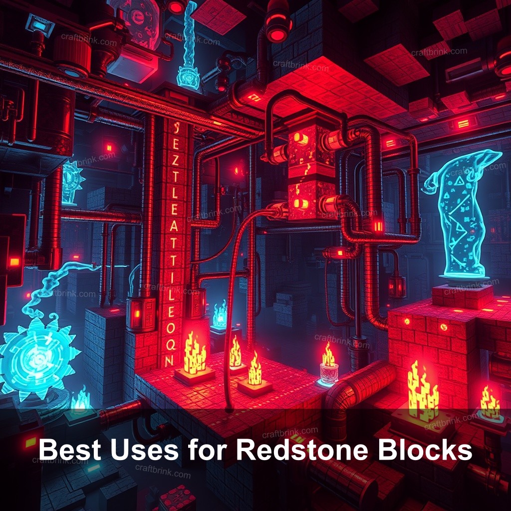 Best Uses for Redstone Blocks