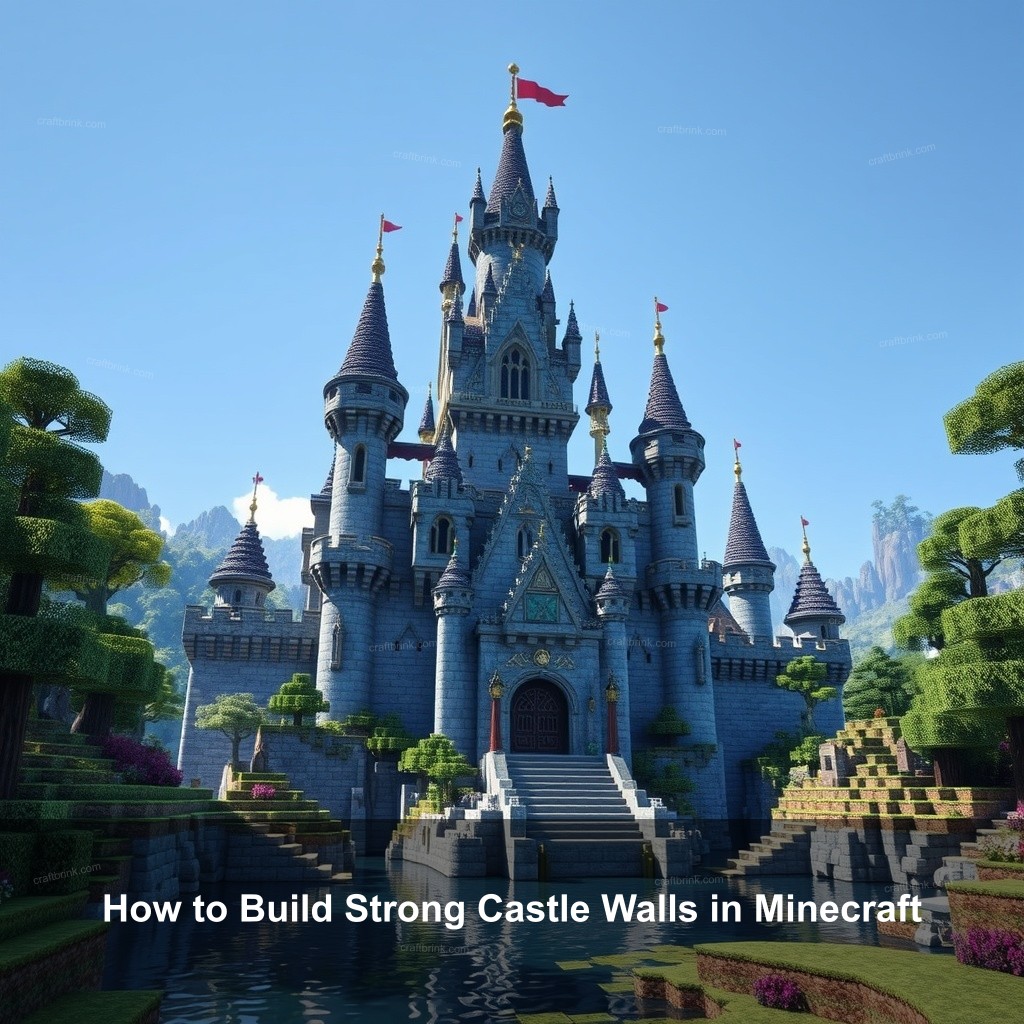 How to Build Strong Castle Walls in Minecraft