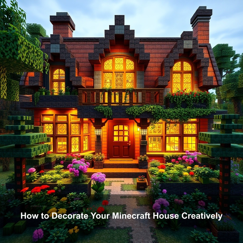 How to Decorate Your Minecraft House Creatively