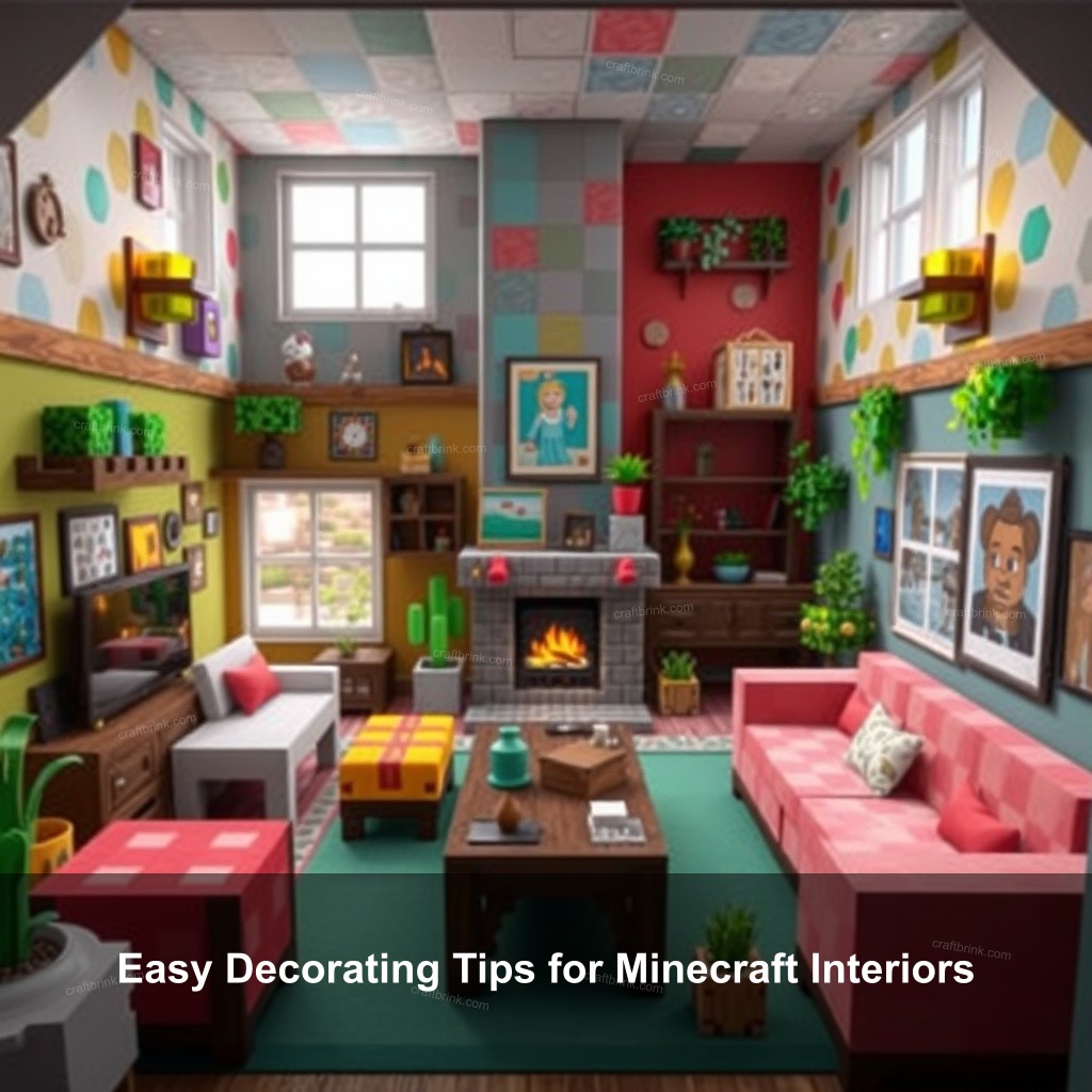 Easy Decorating Tips for Minecraft Interiors