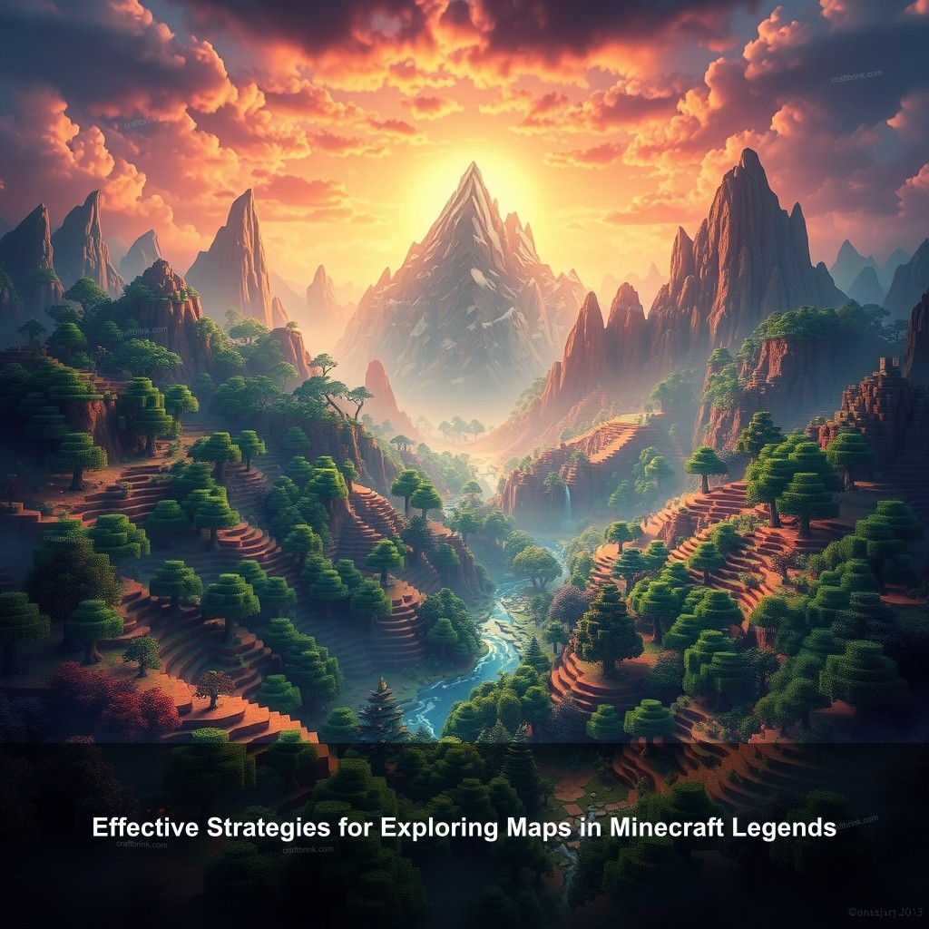 Effective Strategies for Exploring Maps in Minecraft Legends