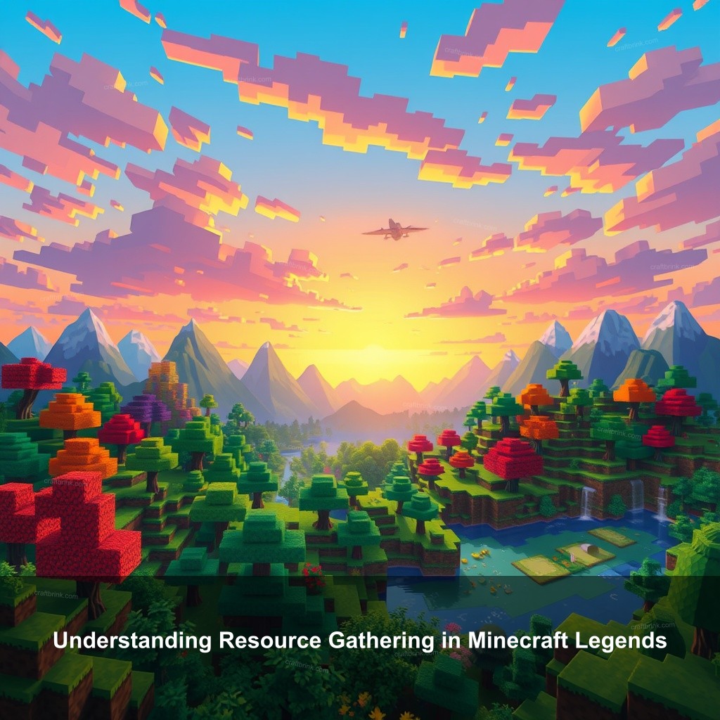 Understanding Resource Gathering in Minecraft Legends