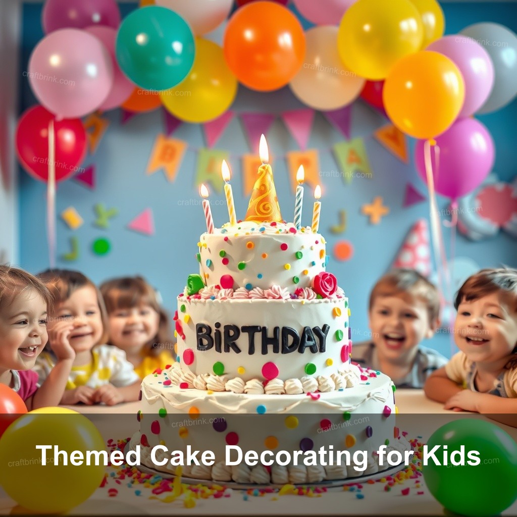 Themed Cake Decorating for Kids