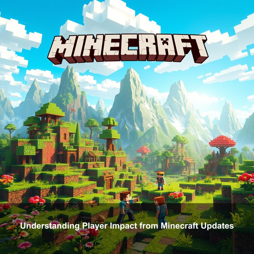 Understanding Player Impact from Minecraft Updates