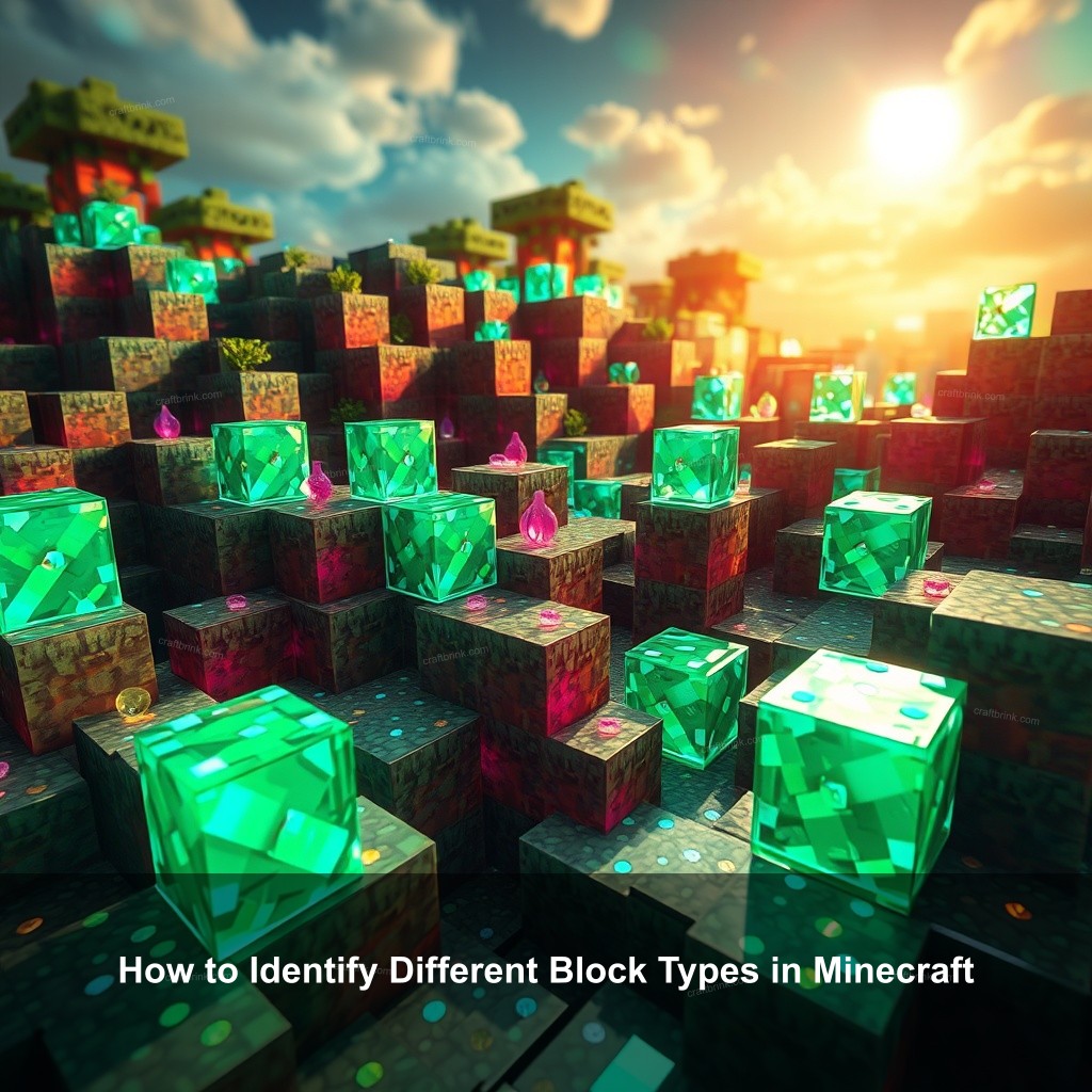 How to Identify Different Block Types in Minecraft