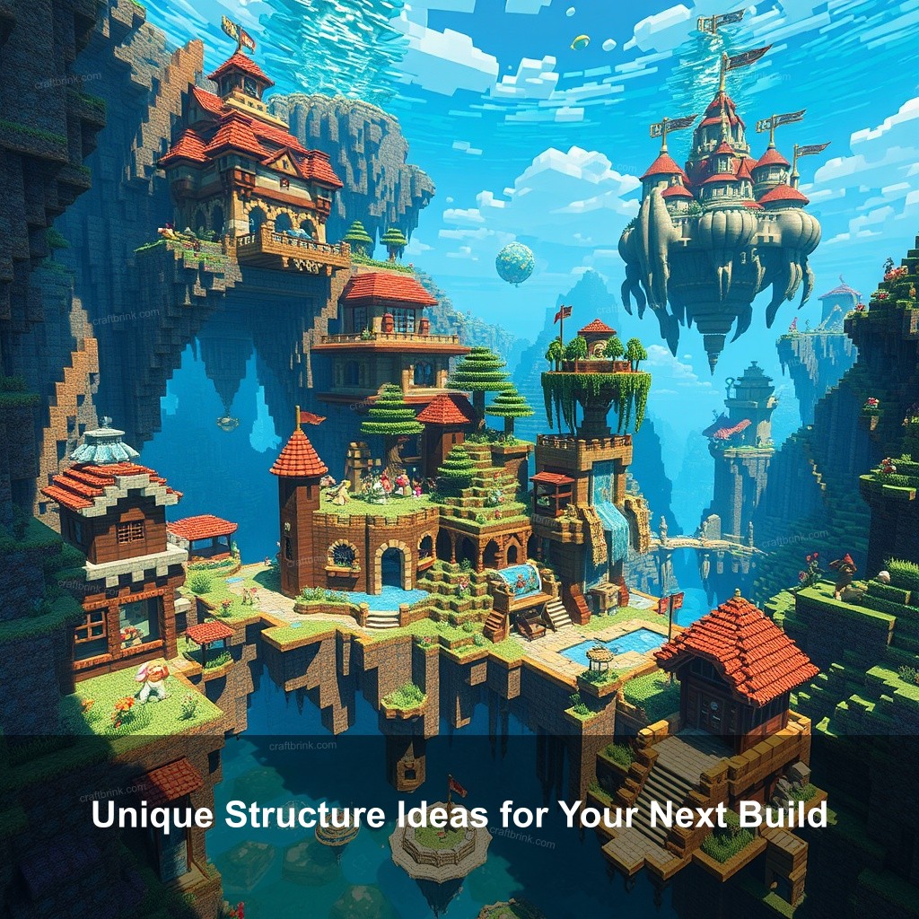 Unique Structure Ideas for Your Next Build