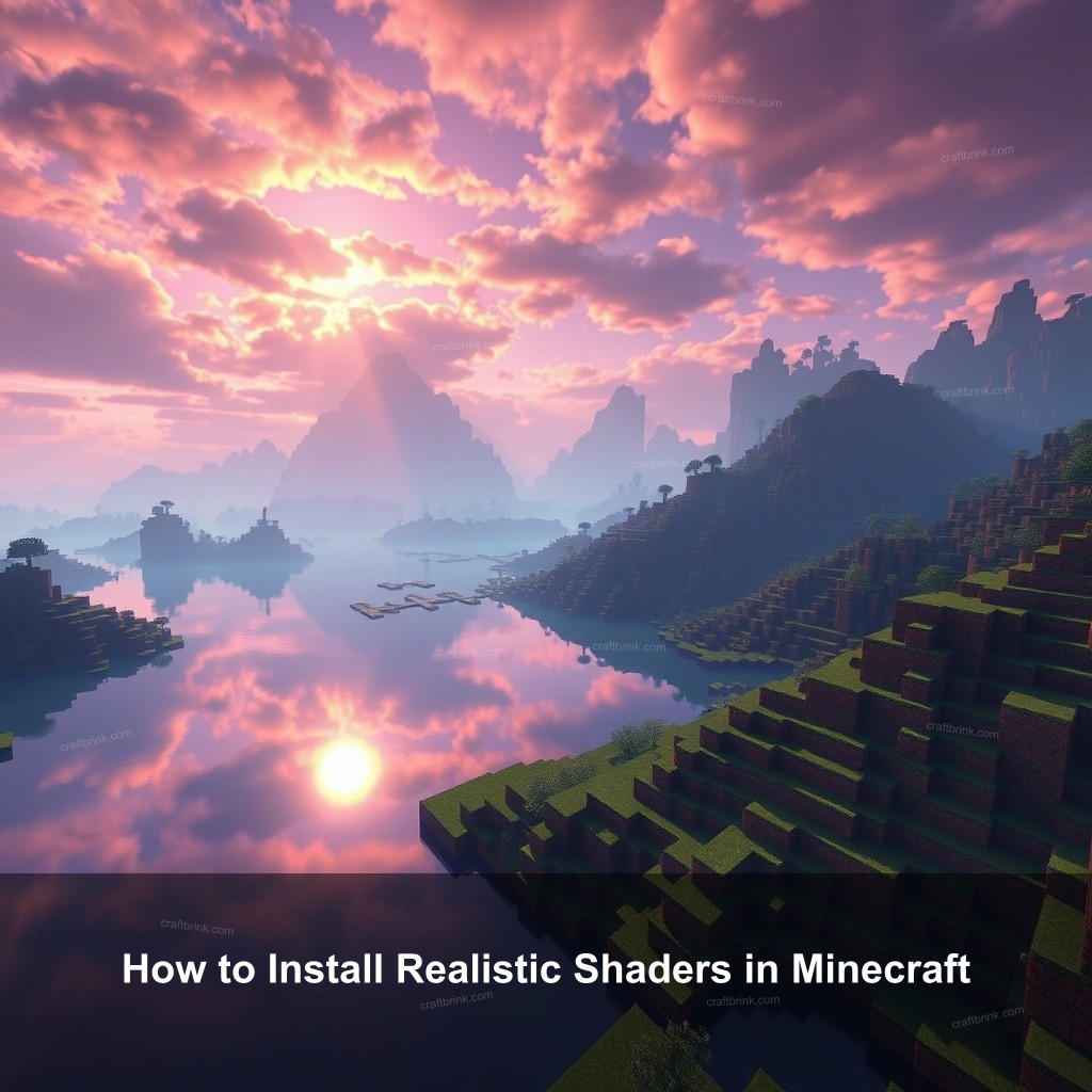 How to Install Realistic Shaders in Minecraft