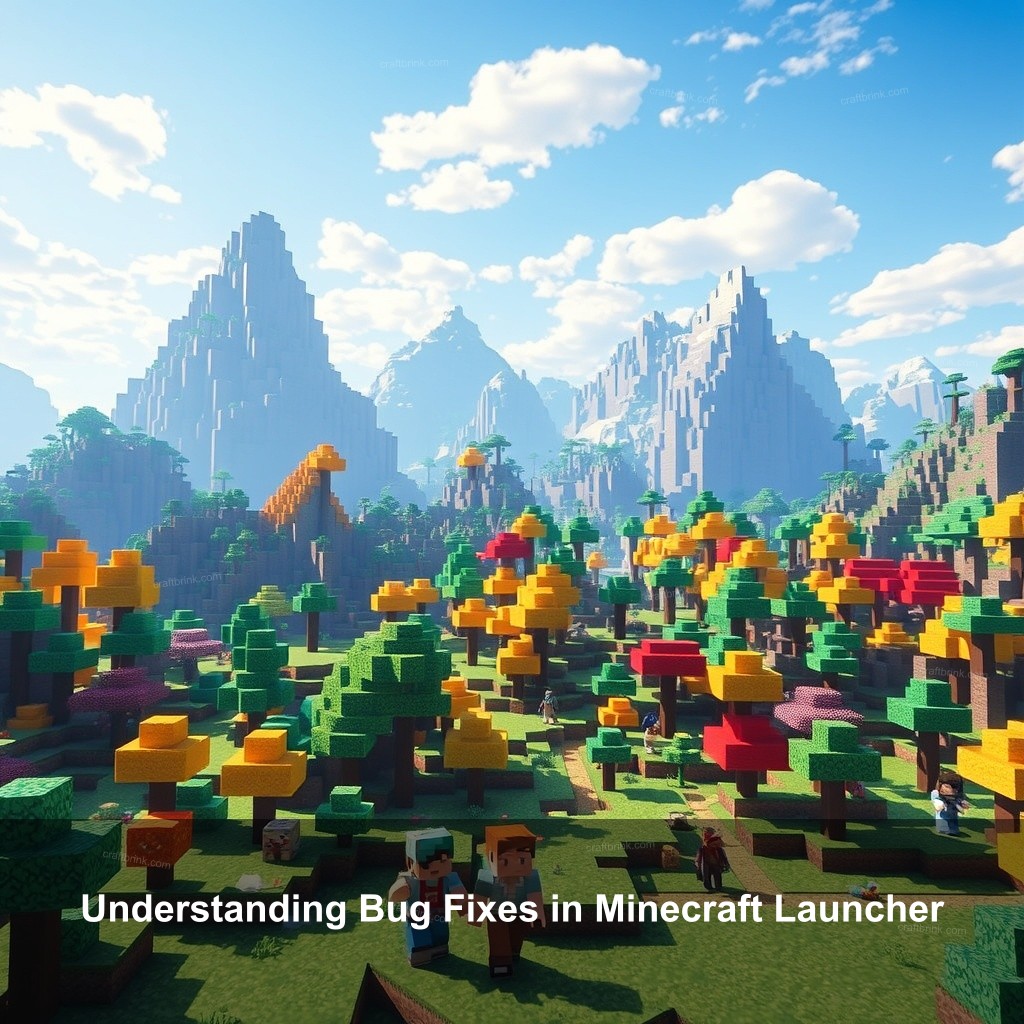 Understanding Bug Fixes in Minecraft Launcher