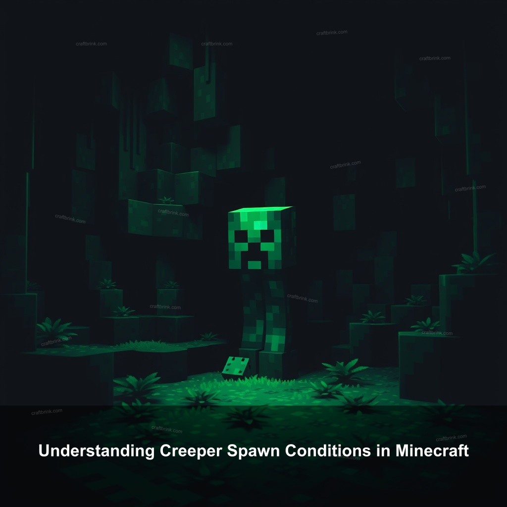 Understanding Creeper Spawn Conditions in Minecraft